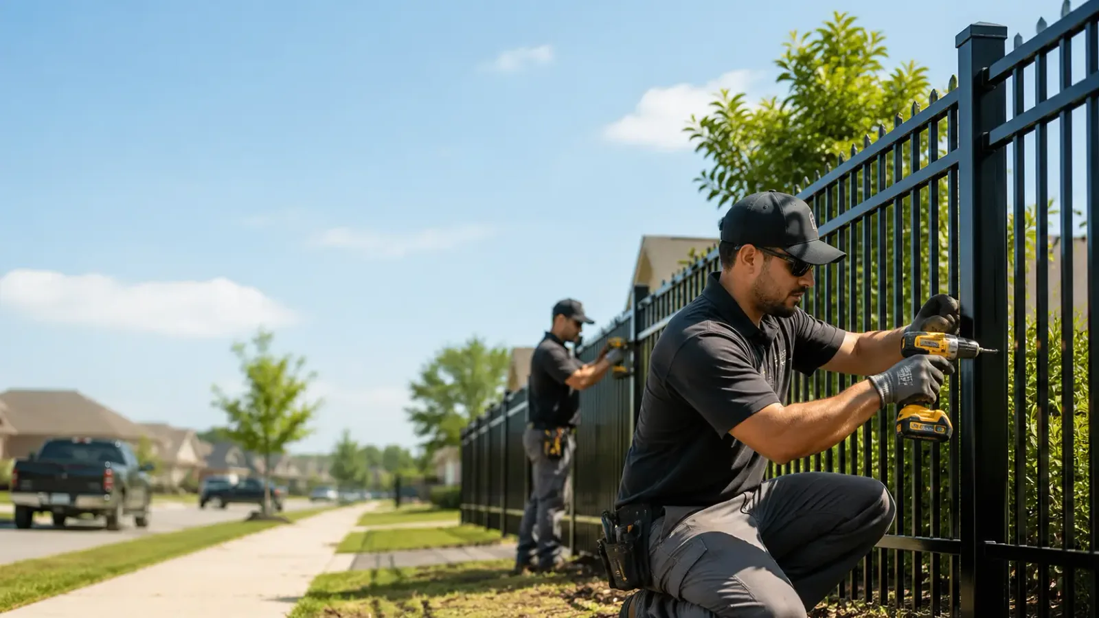 Metal Fence Installation in Covington, KY